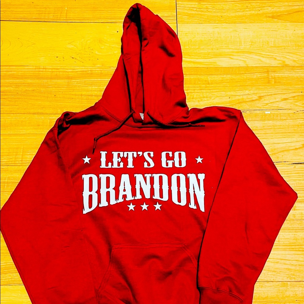 LETS GO BRANDON!!! Patriotic excellent quality hoody